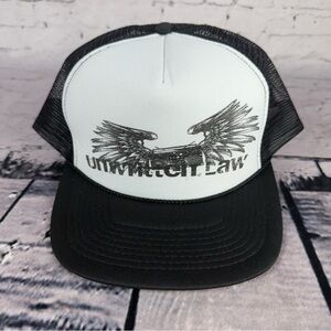 Unwritten Law Black and White Trucker Hat Punk Rock New